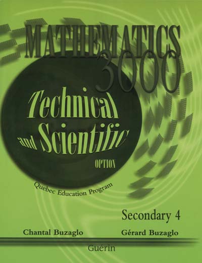 math 3000 sec 4 cst